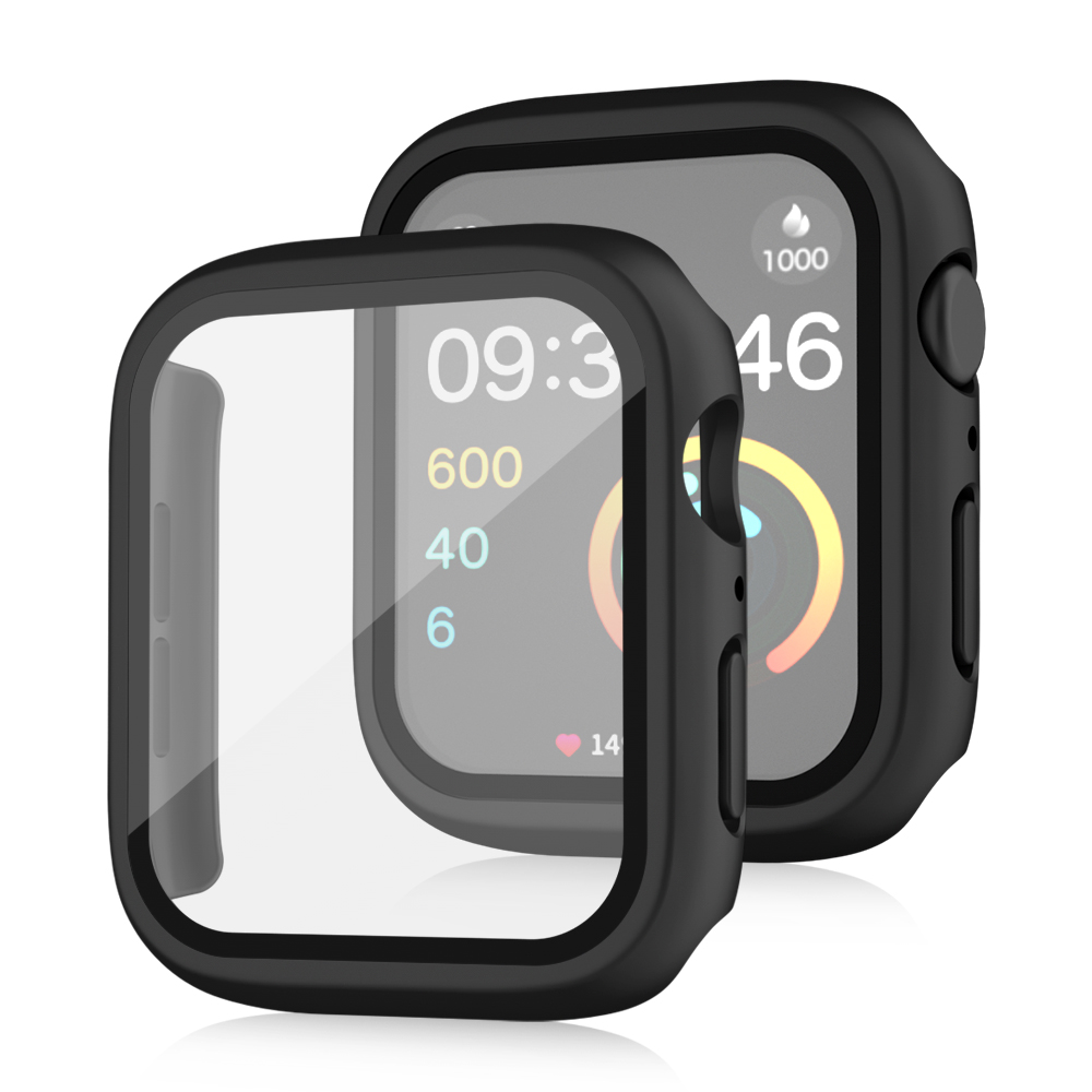 Apple Smartwatch Accessories - الزجاج المقسى + غطاء لساعة أبل