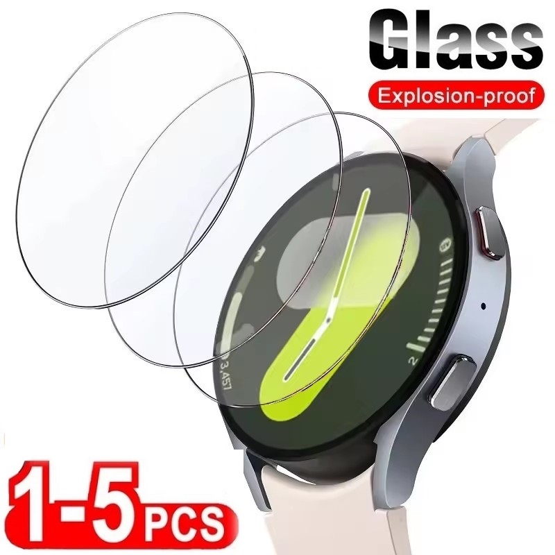 Accessories For Galaxy Watch 5 - الزجاج المقسى لساعة سامسونج جالاكسي 7/6/5/4