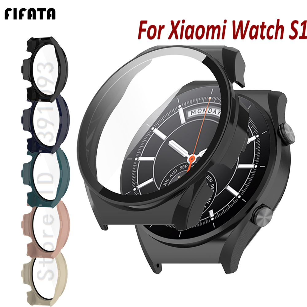 Xiaomi Smartwatch Accessories - حافظة حماية زجاجية للشاشة لساعة Xiaomi
