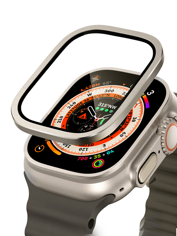 Apple Smartwatch Accessories - زجاج مقسى مضاد للخدش لساعة أبل