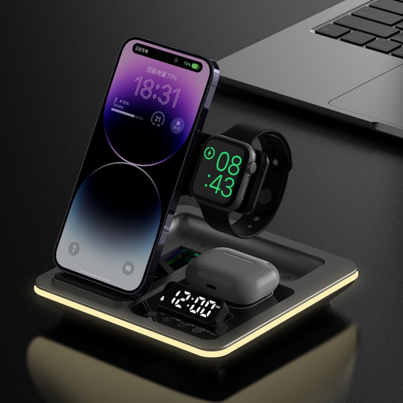 Smartwatch Ac - محطة شحن لاسلكية 5 في 1