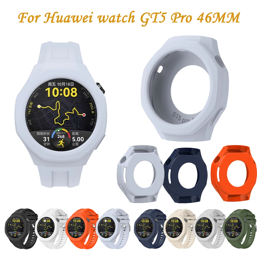 Huawei Smartwatch Accessories - حافظة ساعة من السيليكون مناسبة لساعة