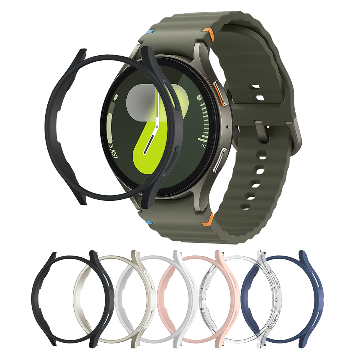 Accessories For Galaxy Watch 5 - غطاء حماية هيكل الساعة من البولي
