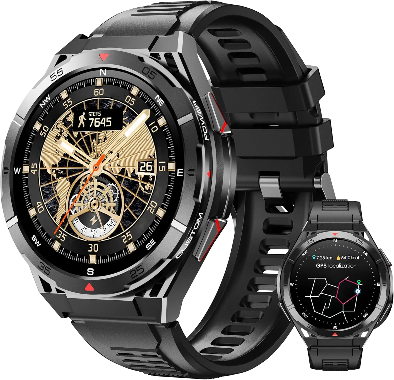 Smartwatch X2 - YTOM Premium GPS ساعة ذكية Ultra