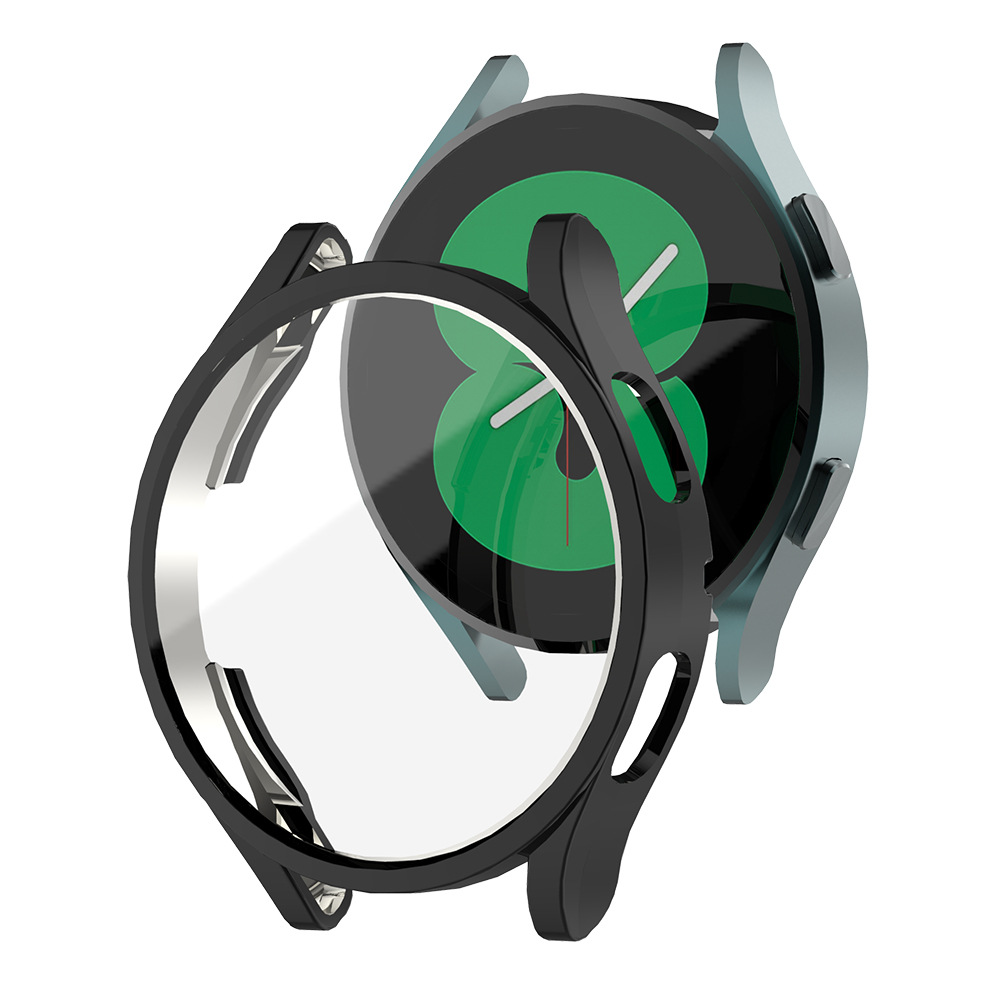 Accessories For Galaxy Watch 5 - غطاء زجاجي مقوى + غطاء بلاستيكي