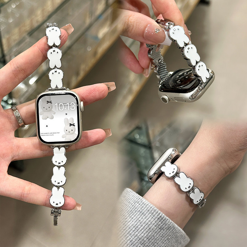 Apple Smartwatch Accessories - حزام ساعة من الجلد على شكل