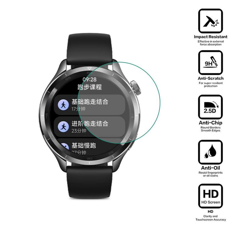 Xiaomi Smartwatch S4 Accessories - Smartwatch الصلب الزجاج واضح طبقة رقيقة