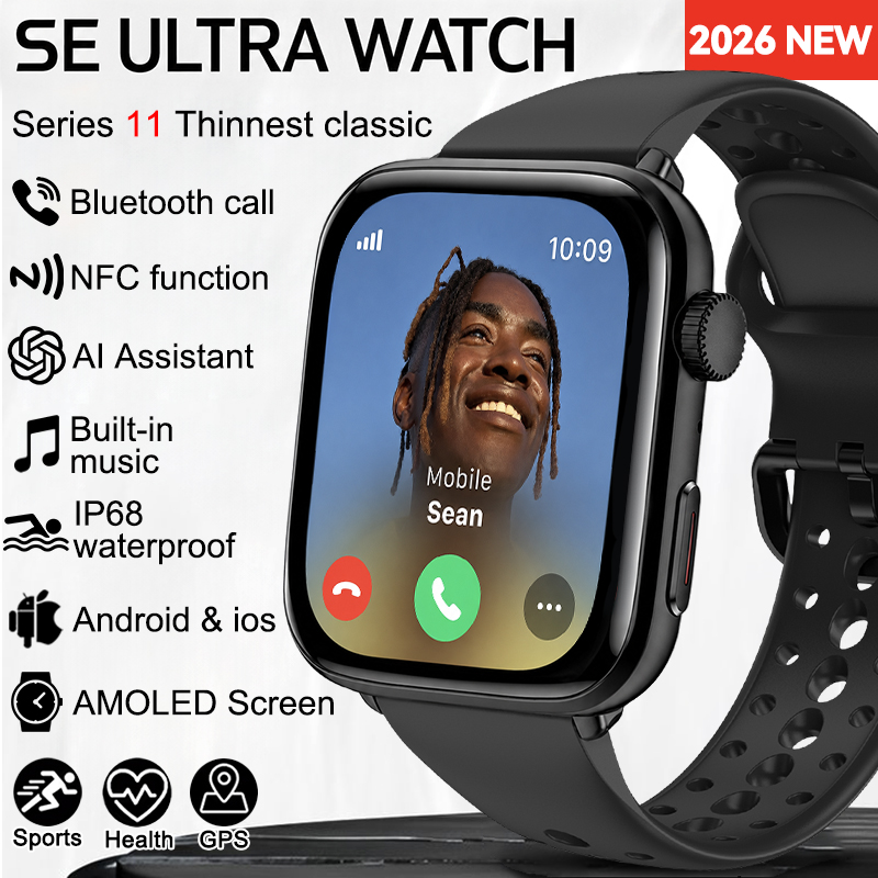 Android Smartwatch Accessories - ساعة ذكية جديدة لعام 2026 من