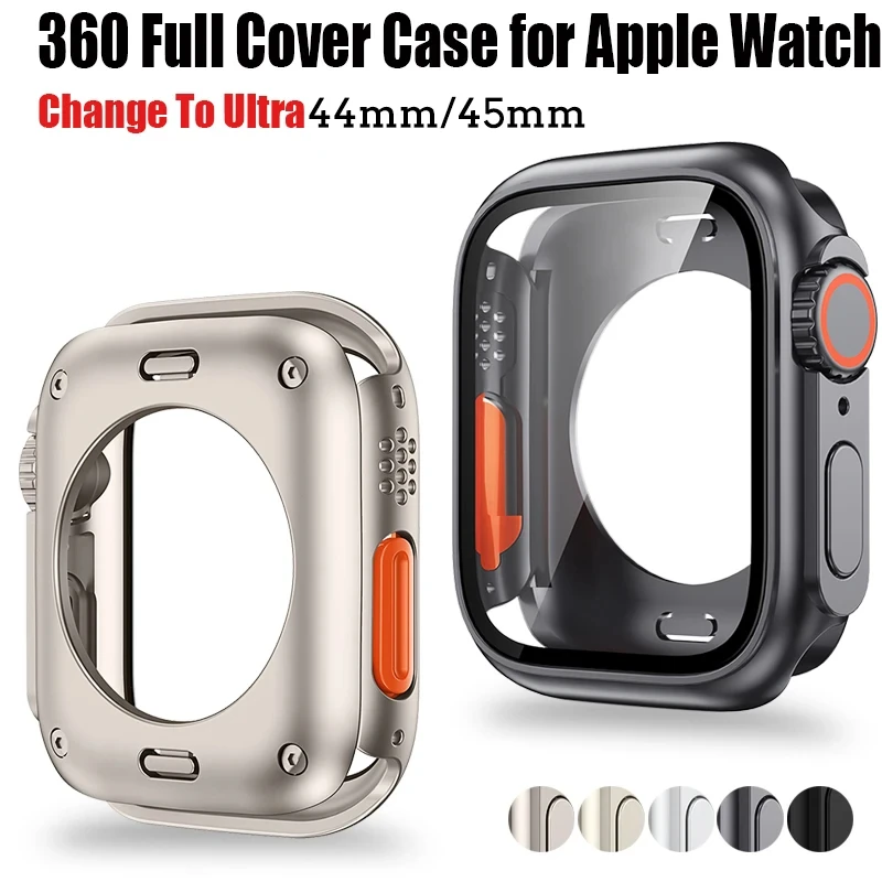Watch Case Bumper - غطاء واقي للشاشة لساعة أبل 44