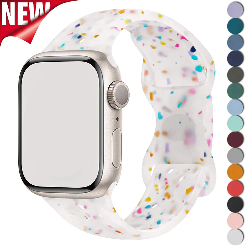 Solo Loop Strap - حزام سيليكون رياضي لساعة أبل الترا