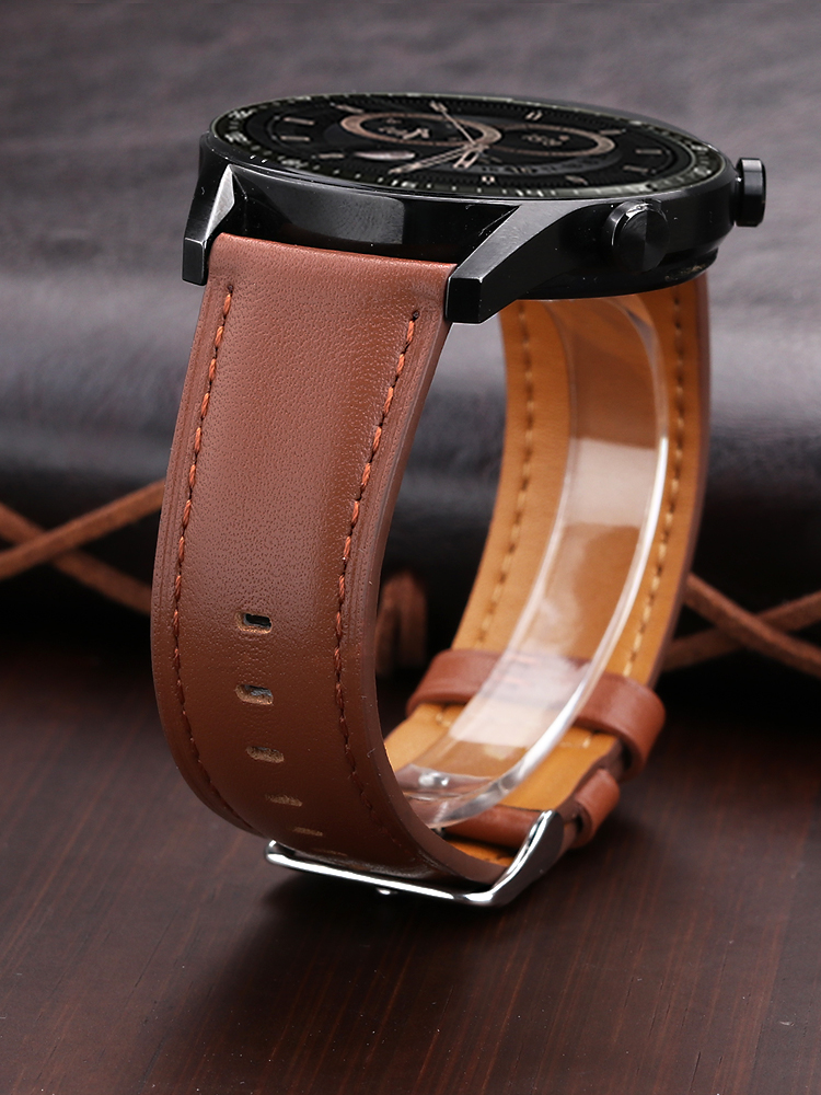 Smartwatch Accessories Shop - سوار ساعة من الجلد الطبيعي ،