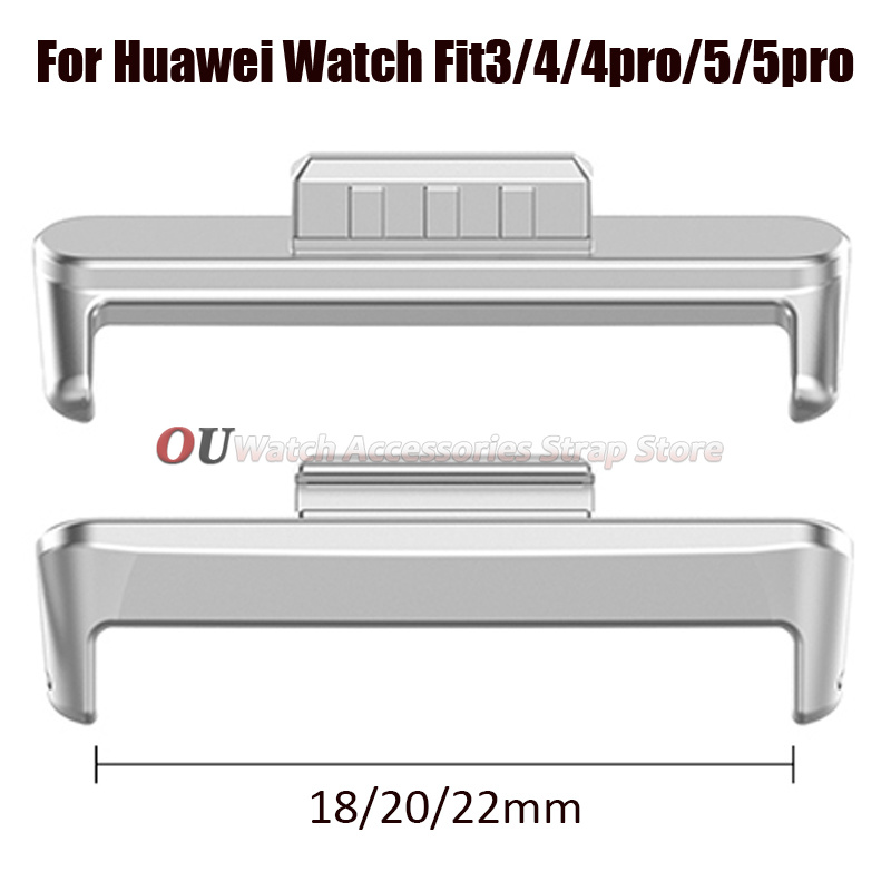 Huawei Smartwatch Accessories - محول معدني من الألومنيوم مقاس 18