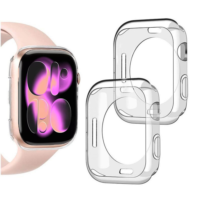 Apple Smartwatch Accessories - حافظة من السيليكون لساعة أبل 49