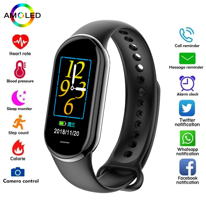 Android Smartwatch Accessories - جديد الأصلي الصغيرة M8 الفرقة الذكية