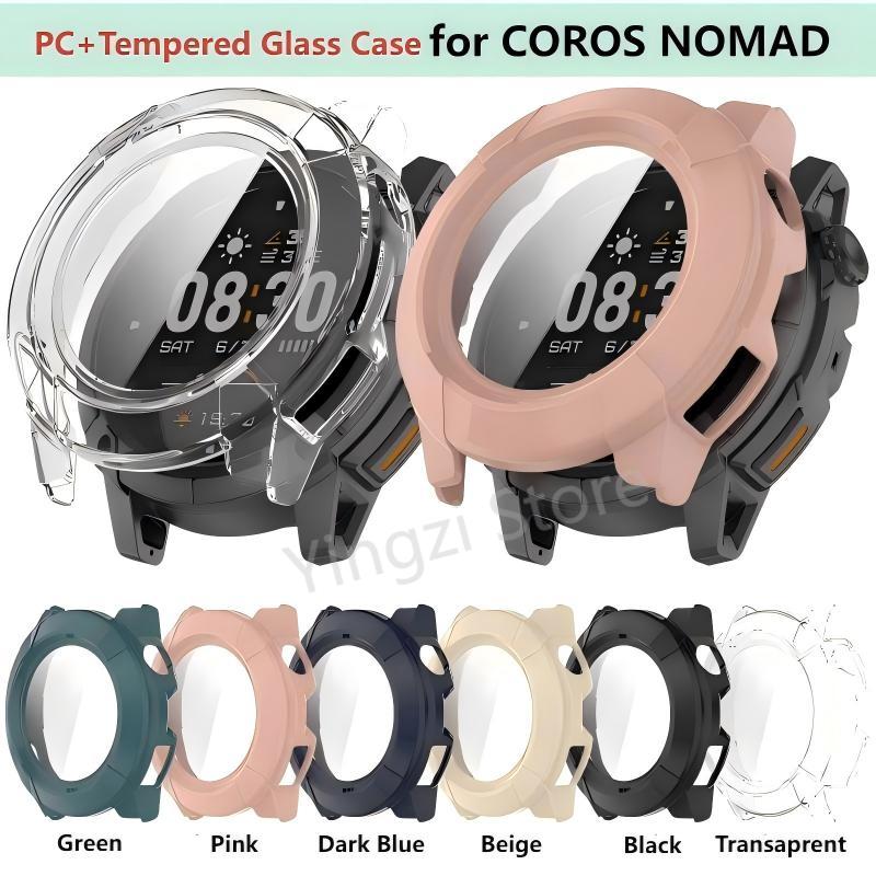 Android Smartwatch Accessories - PC + حافظة من الزجاج المقسى