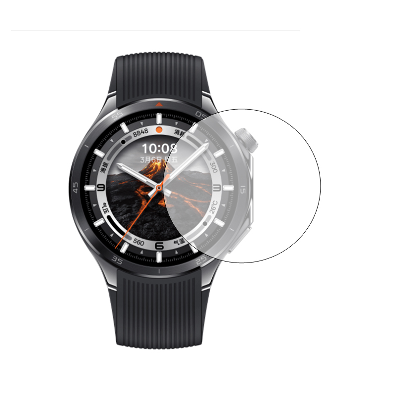 Smartwatch X2 - Smartwatch الصلب الزجاج واضح طبقة رقيقة