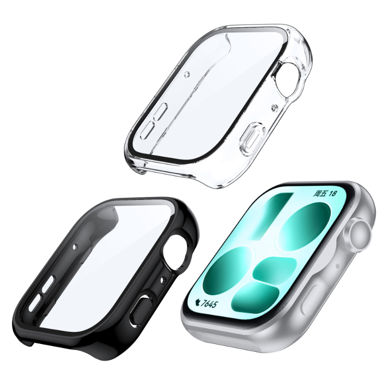 Huawei Smartwatch Accessories - غطاء زجاجي + حافظة لساعة هواوي