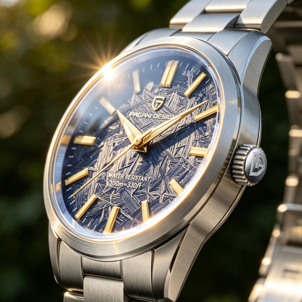 Accessories With Watch - ساعة رجالية كوارتز من PAGANI DESIGN