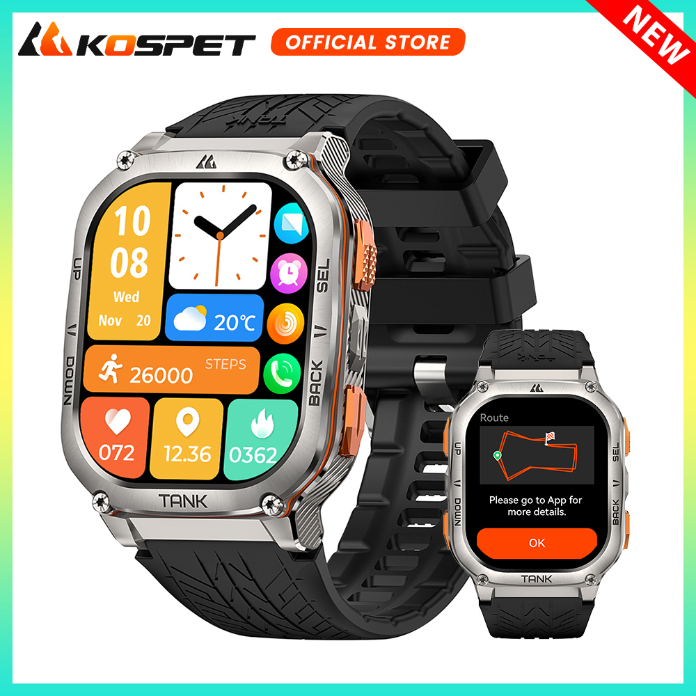 Smartwatch X2 - KOSPET TANK M3 Ultra GPS ساعة