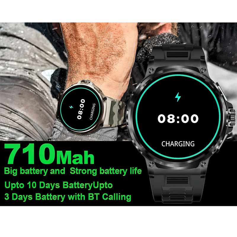 ساعة ذكية للرجال بشاشة عرض الش - مراجعة Smartwatch Instagram وسعره