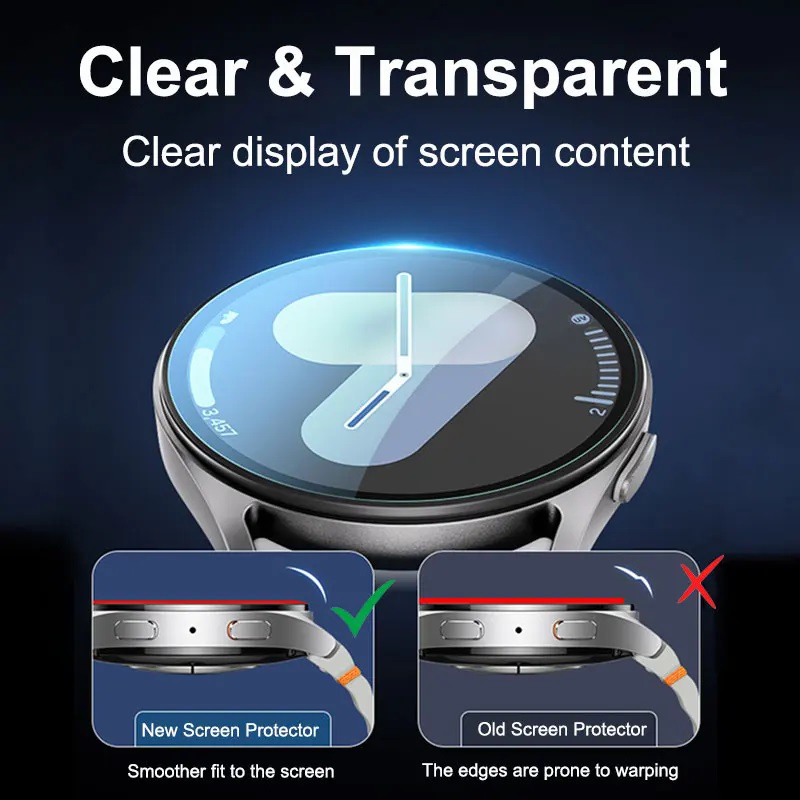 الزجاج المقسى لساعة سامسونج جا - مراجعة Accessories For Galaxy Watch 5 وسعره