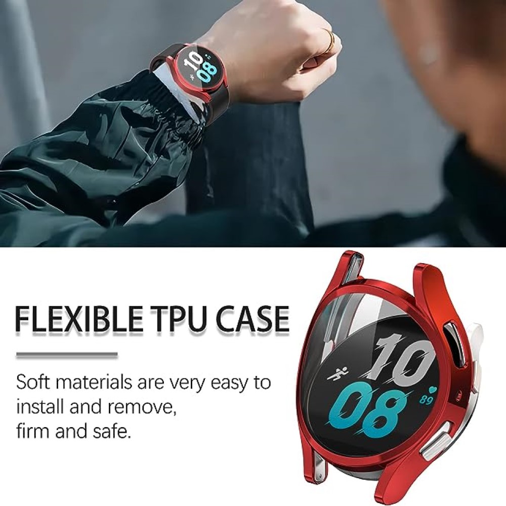 واقية الحال + الفرقة لسامسونج  - مراجعة Accessories For Galaxy Watch 5 وسعره