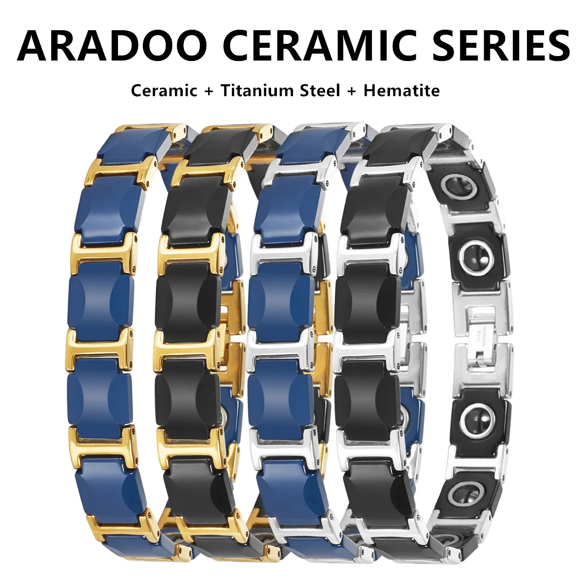 حالمة الأزرق السيراميك سوار ال - مراجعة Ceramic Link Bracelet وسعره
