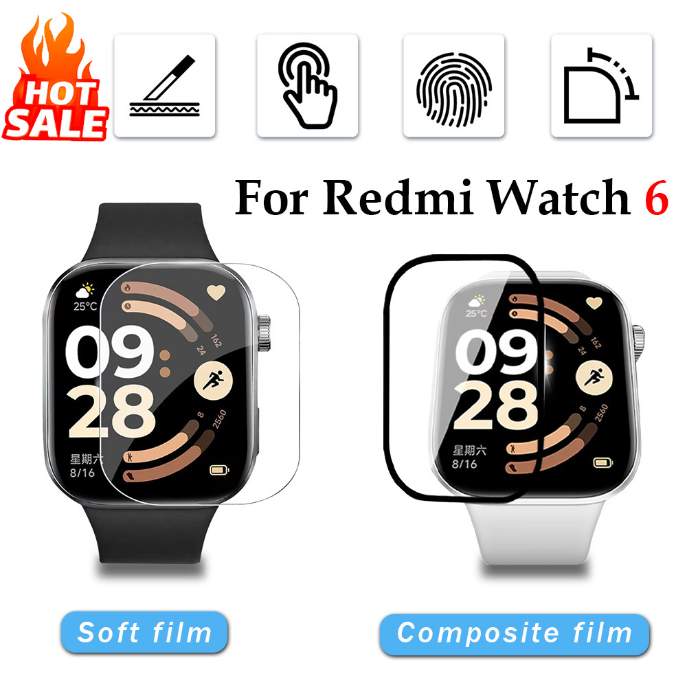1-5 قطع من الأغطية الواقية الن - مراجعة Xiaomi Smartwatch Accessories وسعره