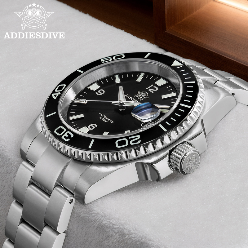 Addiesdive جديد الغوص ساعة لله - مراجعة Accessories With Watch وسعره
