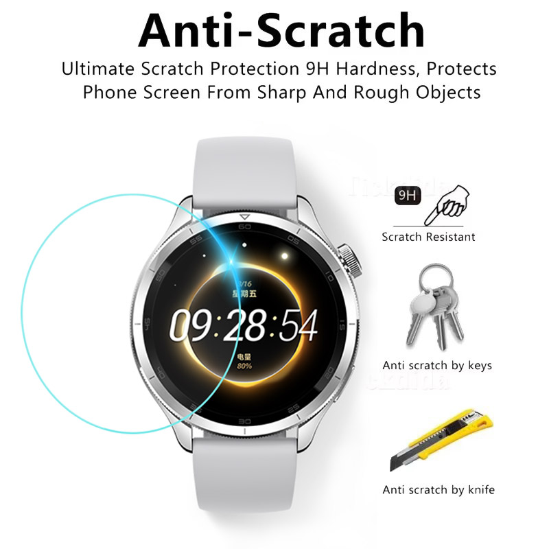 واقي شاشة من الزجاج المقوى لسا - مراجعة Xiaomi Smartwatch S4 Accessories وسعره