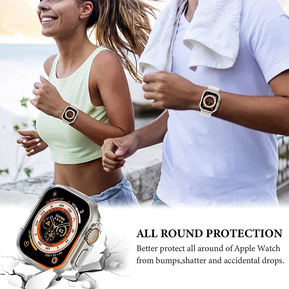 غطاء ساعة لساعة أبل الترا 49 م - مراجعة Watch Case Bumper وسعره