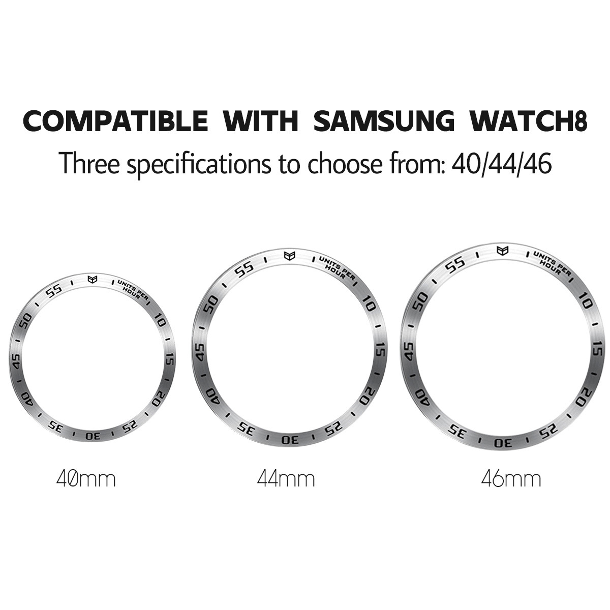 حلقة حماية معدنية لساعة سامسون - مراجعة Accessories For Galaxy Watch 5 وسعره