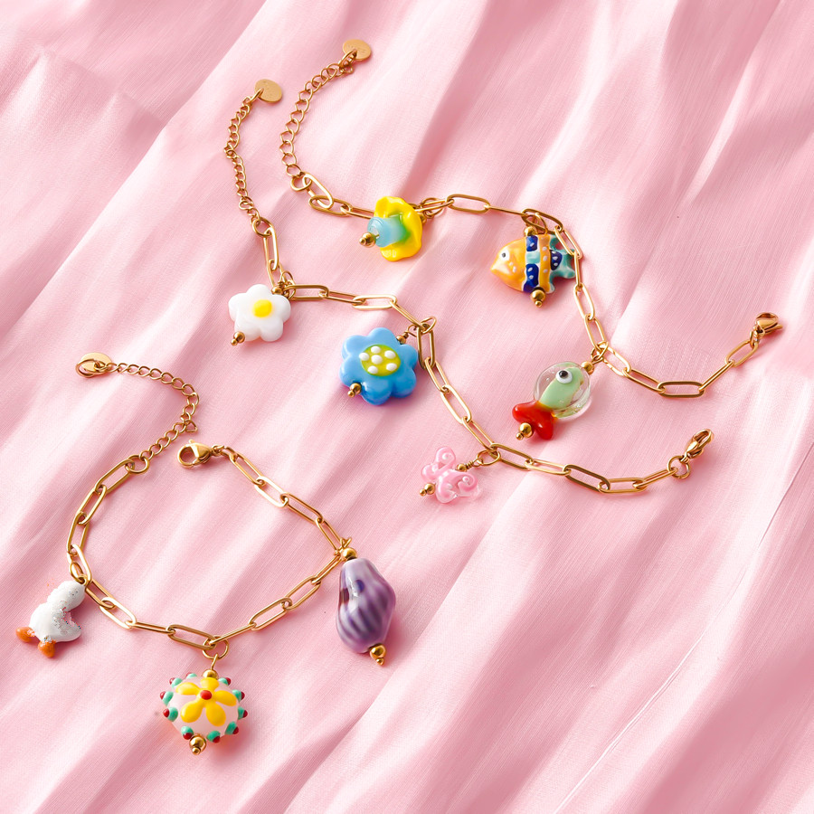 سوار نسائي من الفولاذ المقاوم  - مراجعة Ceramic Link Bracelet وسعره