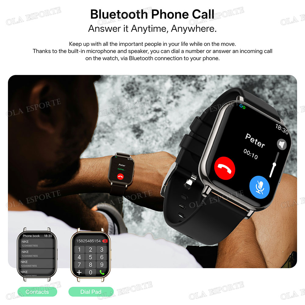 ساعة ذكية جديدة 1.83 بوصة مقاو - مراجعة Smartwatch Instagram وسعره