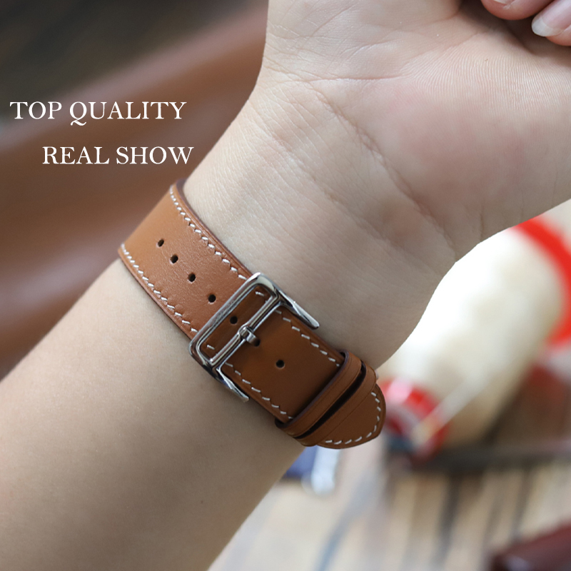 مع هدية صندوق جلد طبيعي سوار ل - مراجعة Smartwatch Accessories Shop وسعره