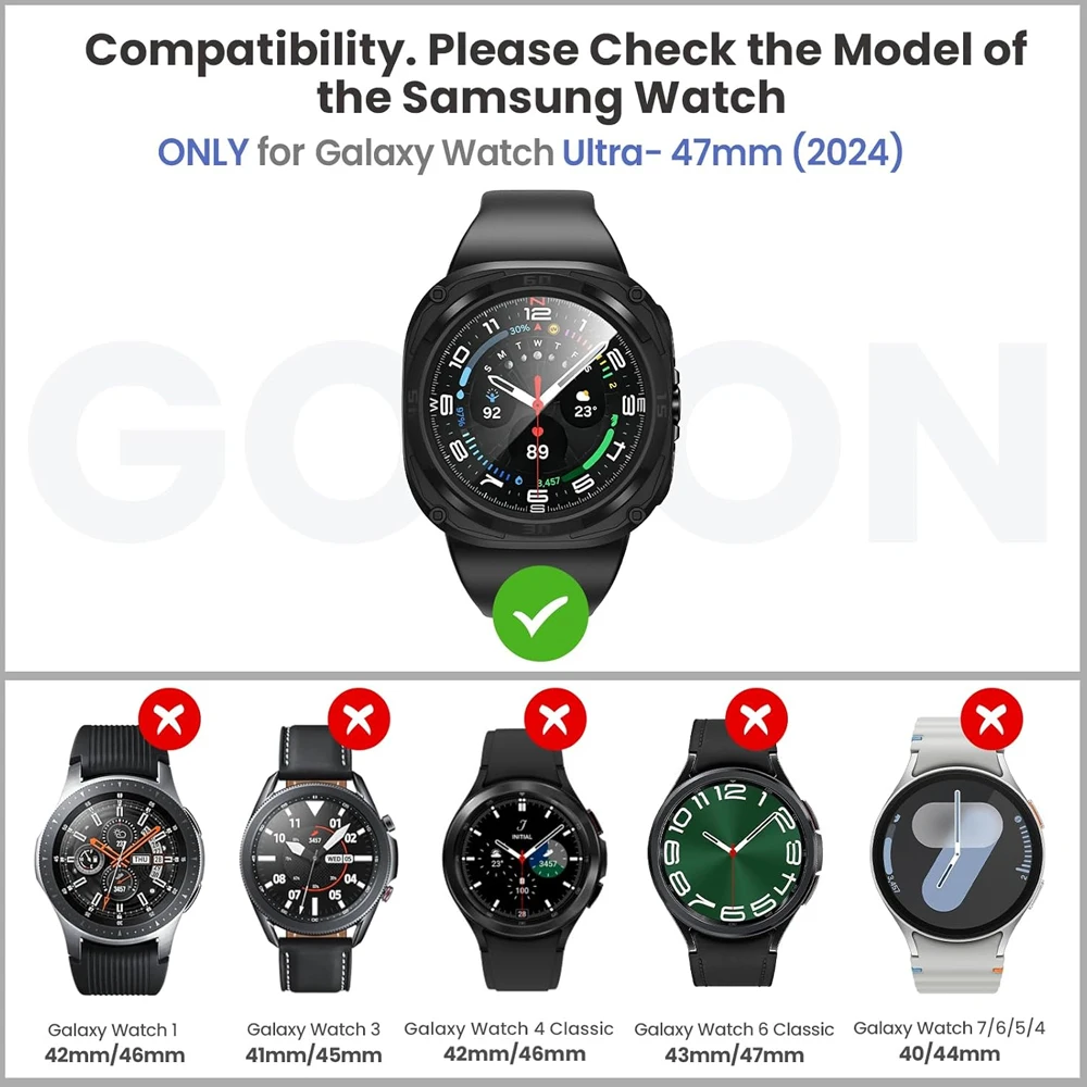 غطاء زجاجي + غطاء لساعة سامسون - مراجعة Watch Case Bumper وسعره