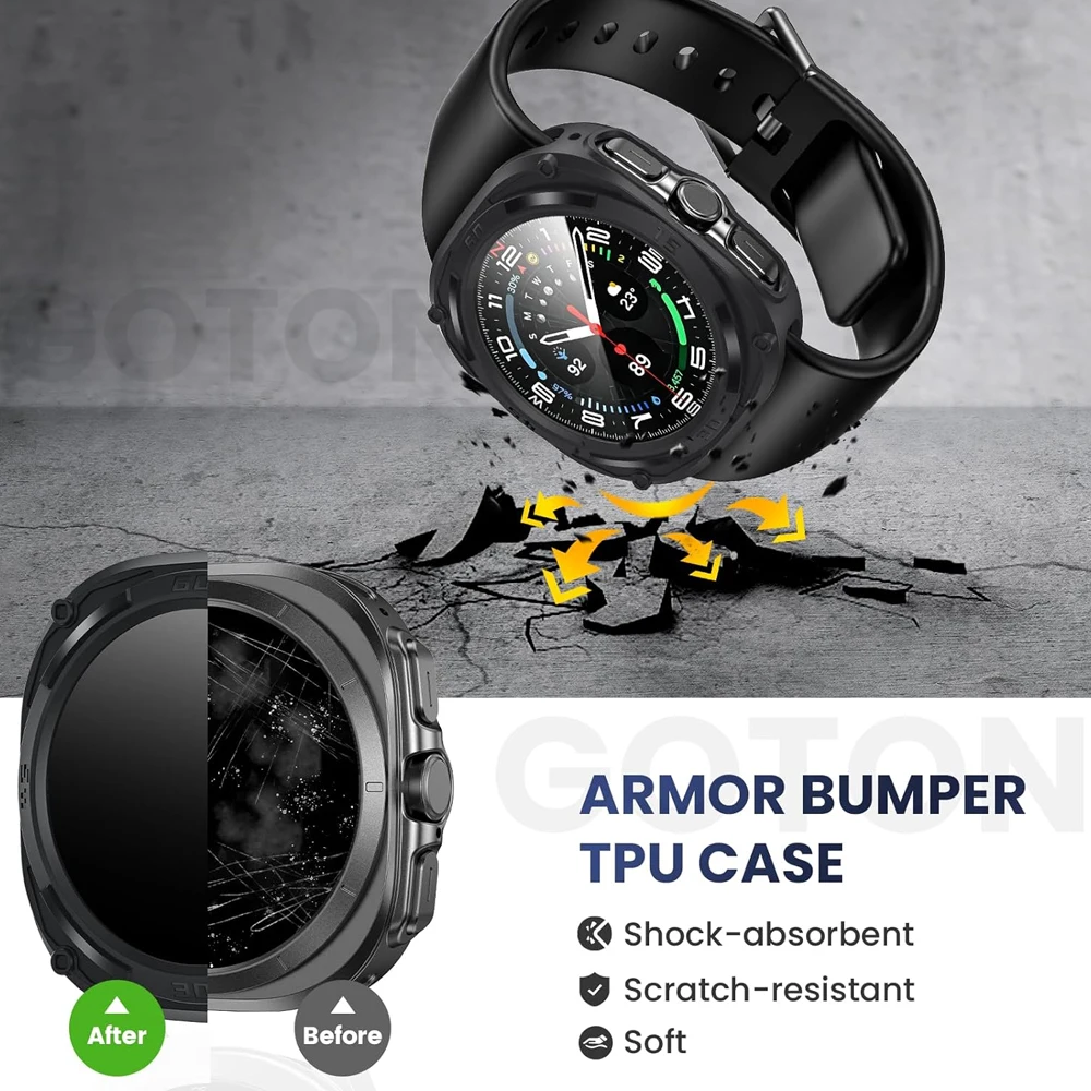غطاء زجاجي + غطاء لساعة سامسون - مراجعة Watch Case Bumper وسعره