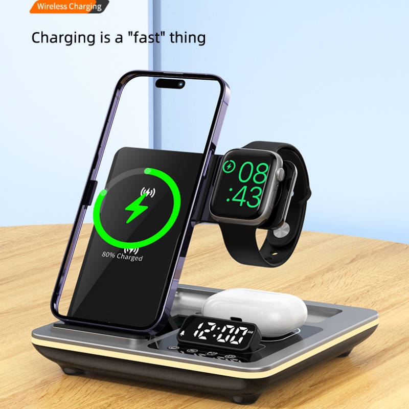 محطة شحن لاسلكية 5 في 1 مع إضا - مراجعة Smartwatch Ac وسعره