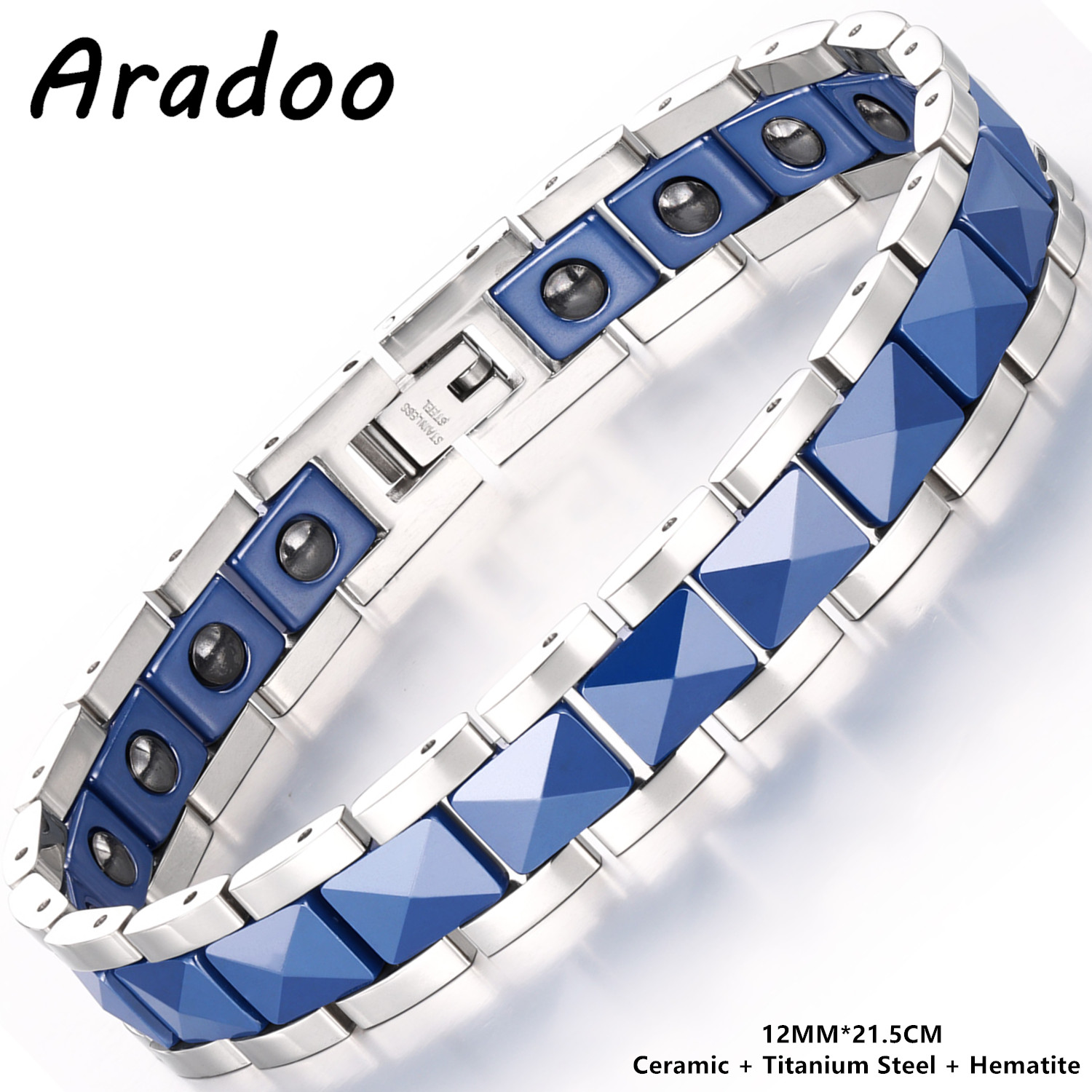 سوار ARADOO الفاخر من السيرامي - مراجعة Ceramic Link Bracelet وسعره