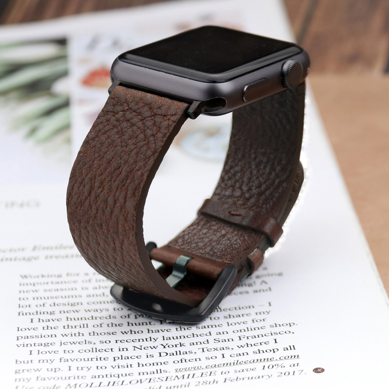 حزام calfskin l الإيطالي لساعة - مراجعة Smartwatch Accessories Shop وسعره