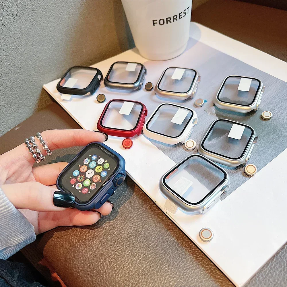 زجاج مقسى وغطاء لساعة أبل ، وا - مراجعة Apple Smartwatch Accessories وسعره