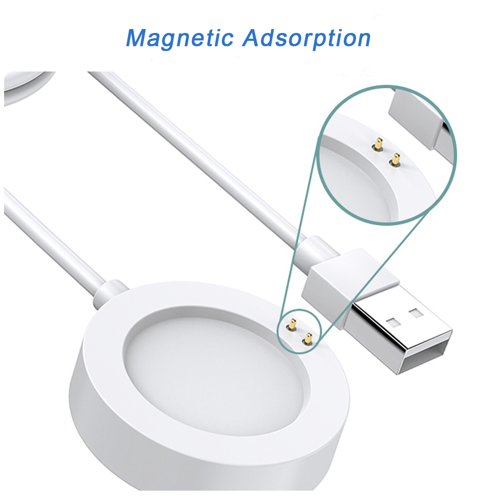 شاحن مغناطيسي مع كابل USB بطول - مراجعة Xiaomi Smartwatch S4 Accessories وسعره
