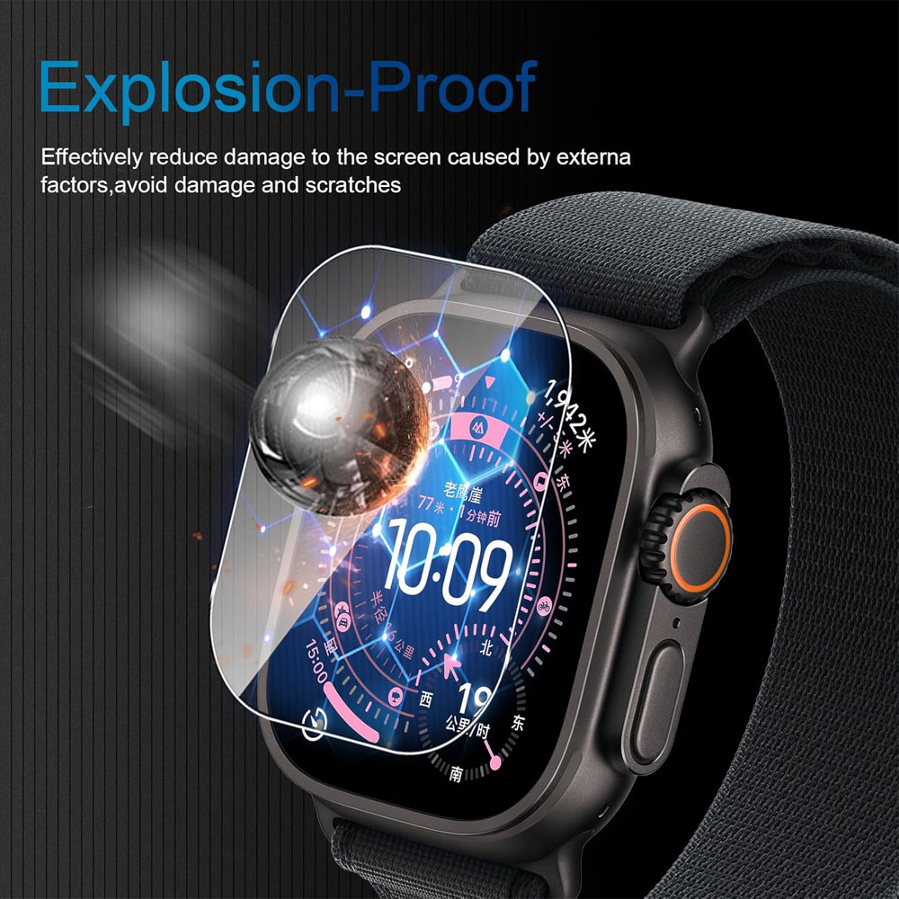 واقي شاشة من الزجاج المقسى لسا - مراجعة Apple Smartwatch Accessories وسعره