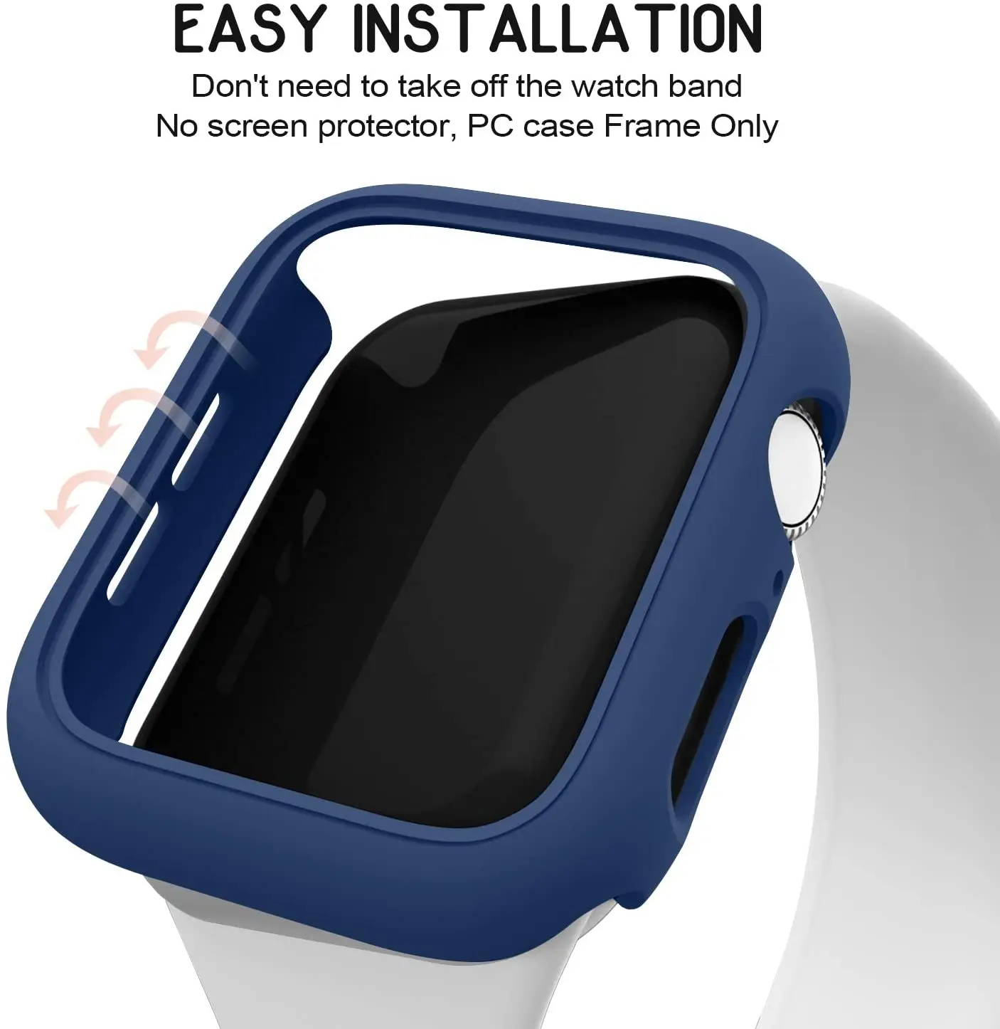 غطاء غير لامع لساعة أبل 45 ملم - مراجعة Watch Case Bumper وسعره