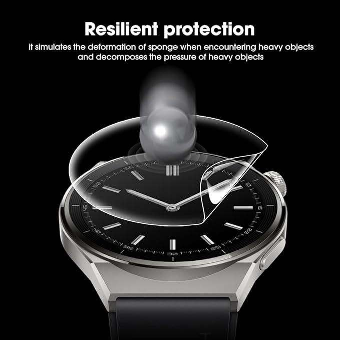 1-5 قطع من طبقة الهيدروجيل لسا - مراجعة Huawei Smartwatch Accessories وسعره