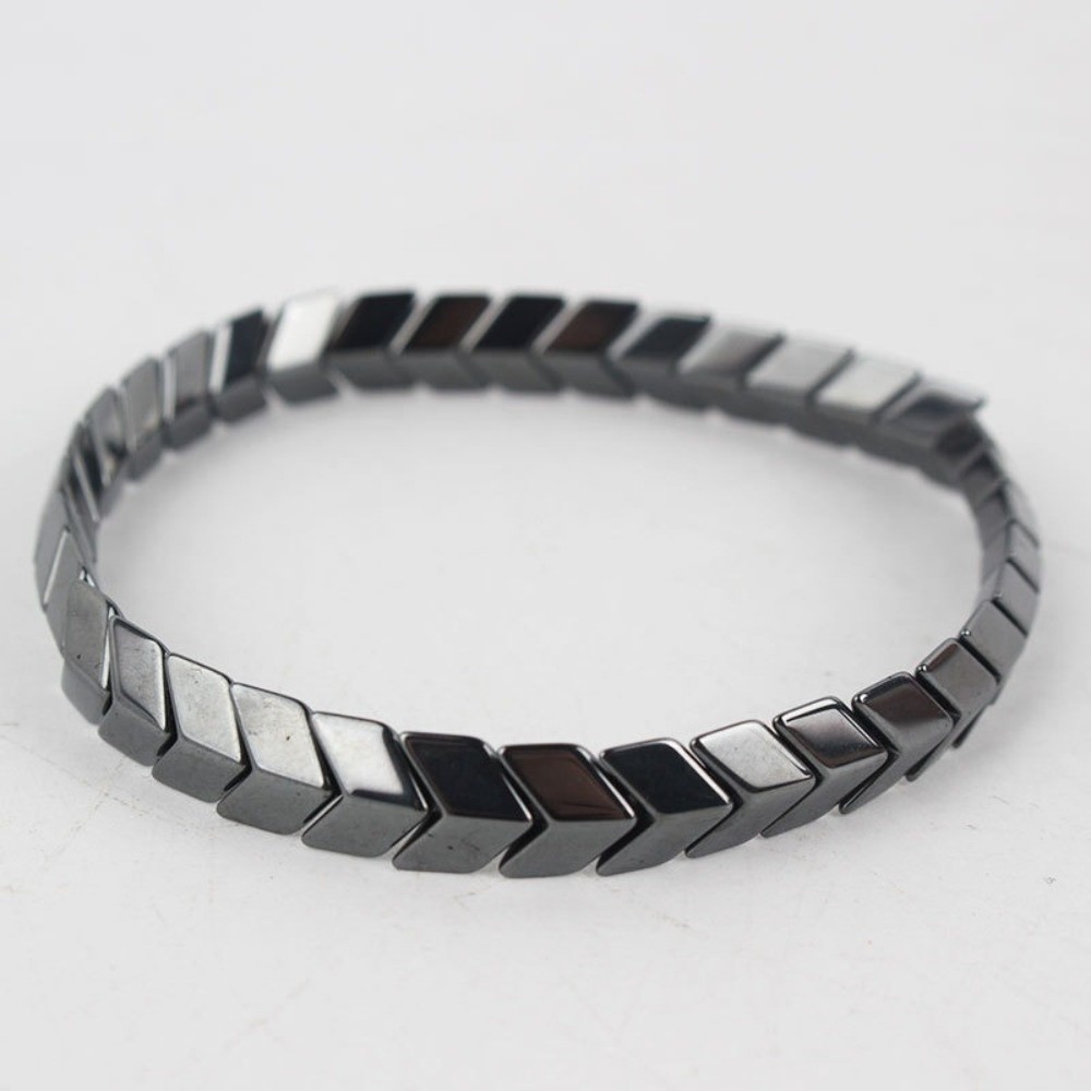 سوار أنيق من حجر الجالستون الأ - مراجعة Ceramic Link Bracelet وسعره