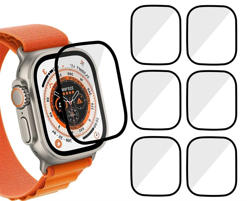 واقي شاشة ثلاثي الأبعاد من الز - مراجعة Apple Smartwatch Accessories وسعره