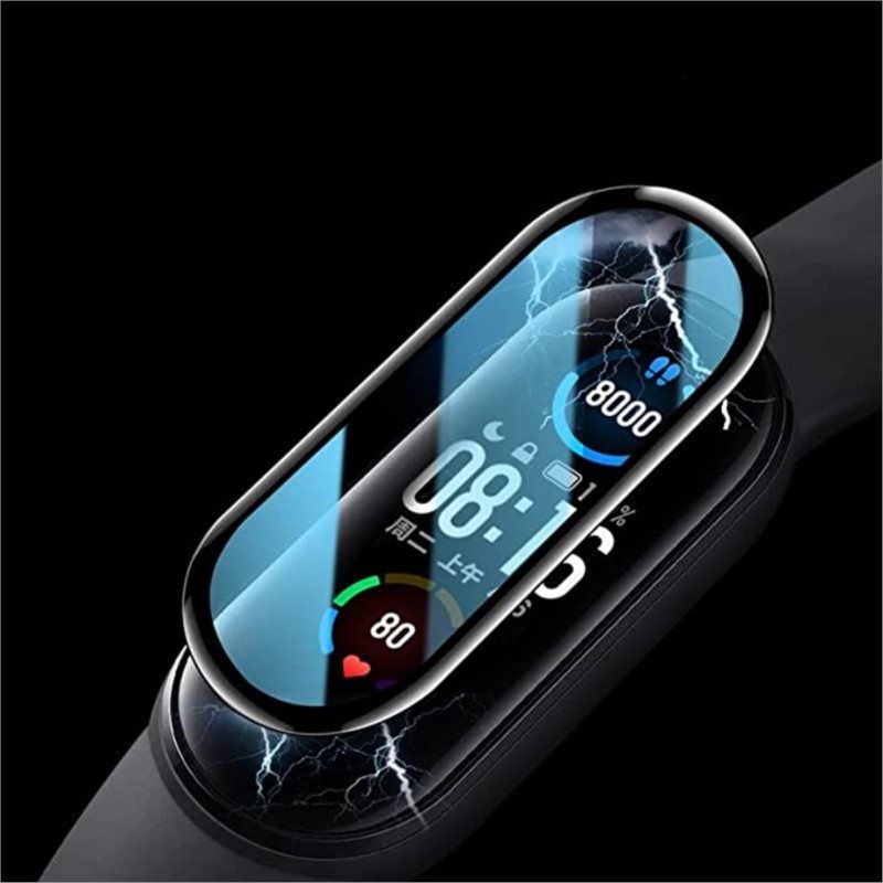 واقي شاشة كامل ثلاثي الأبعاد ل - مراجعة Xiaomi Smartwatch Accessories وسعره
