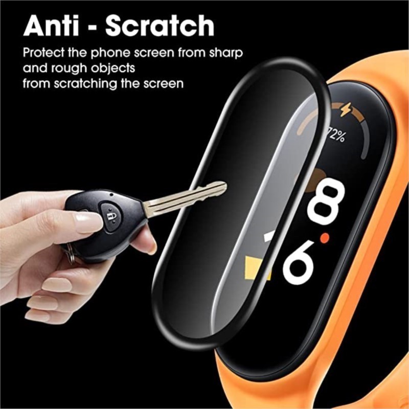 واقي شاشة كامل ثلاثي الأبعاد ل - مراجعة Xiaomi Smartwatch Accessories وسعره