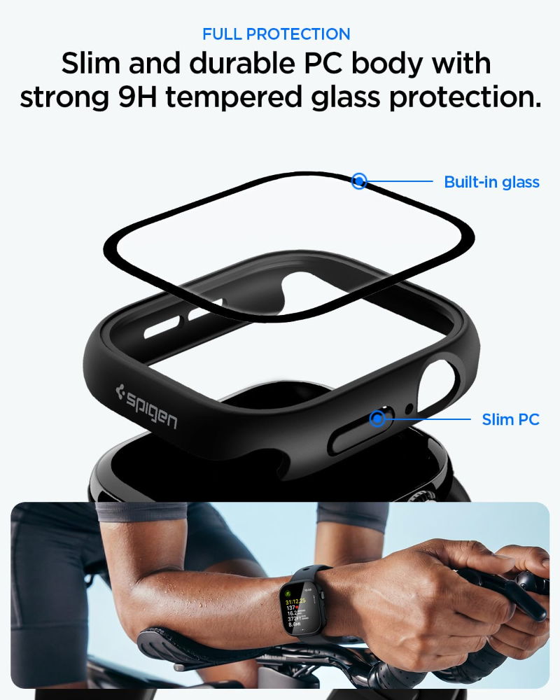 واقي شاشة من الزجاج المقوى + غ - مراجعة Apple Smartwatch Accessories وسعره